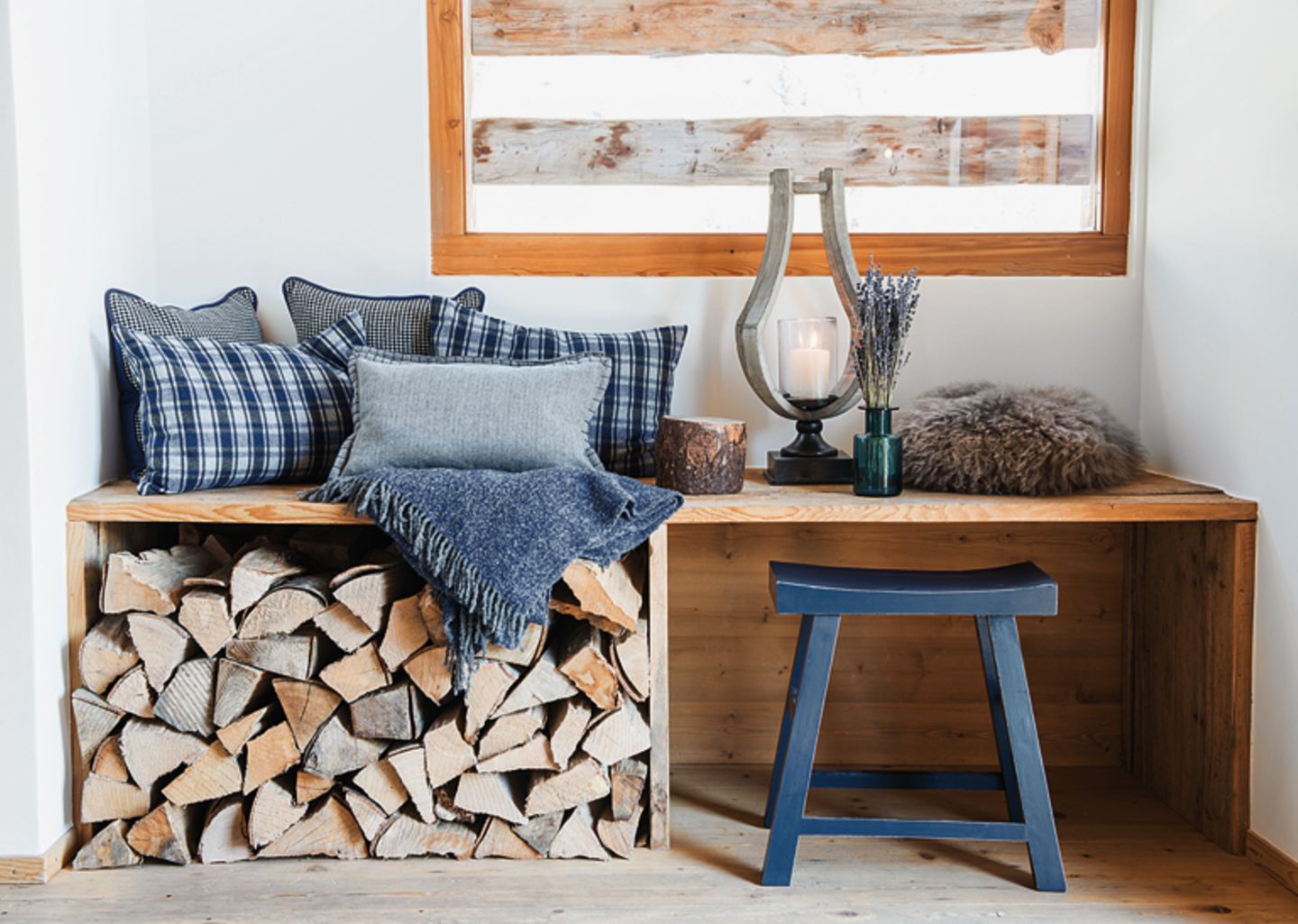 Einrichten: DIY-Tipp: Sitzbank mit Holzlege - Bild 6
