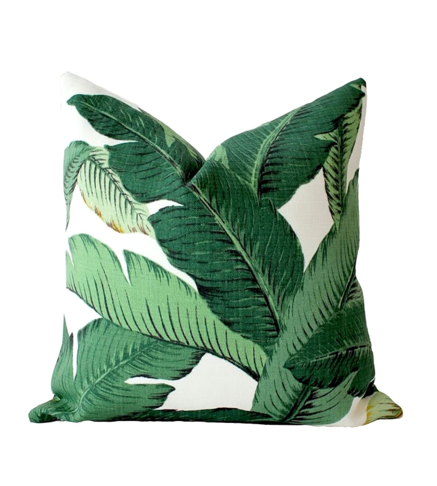 Erfrischend: Kissenbezug "Palm Leaves" von Whitlock & Co