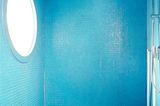 Bullauge in der Dusche