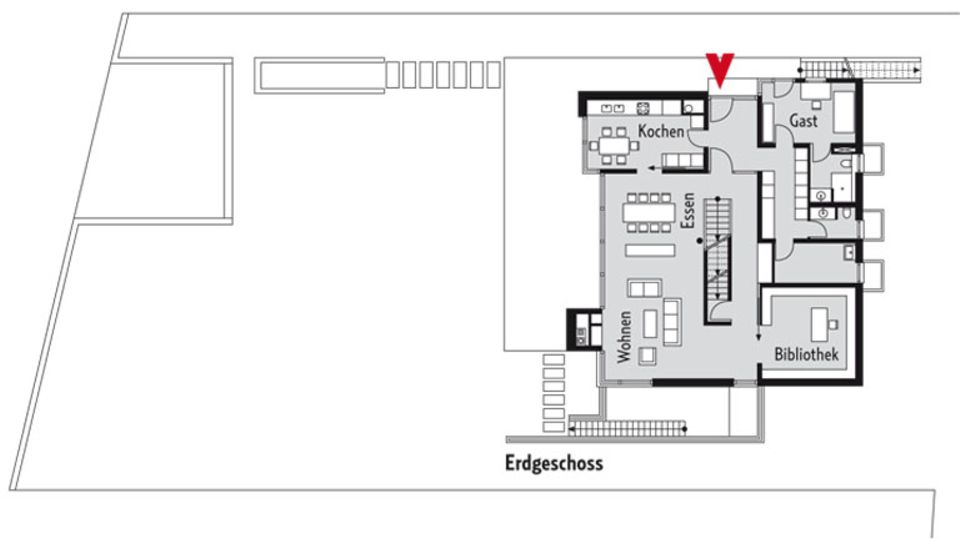 Villen: Planmaterial: Offener Grundriss und weiße Fassaden - Bild 12
