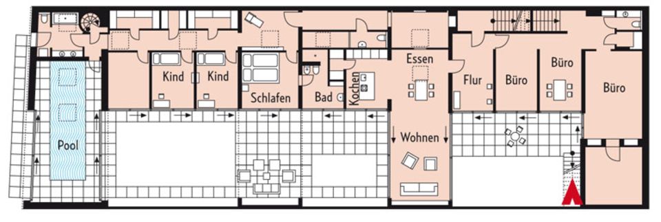 Hofhäuser: Planmaterial: Innen und Außen im Zusammenspiel - Bild 9