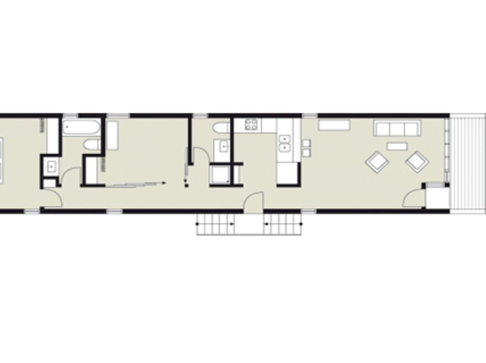 Architektenhäuser: Planmaterial: Preisgünstiges Holzhaus Auf Schmaler ...