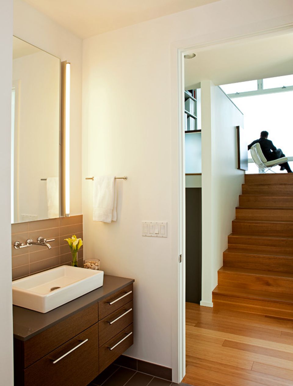 Architektenhäuser: Gemütliches Badezimmer - Bild 9 - [SCHÖNER WOHNEN]