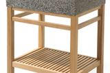Wasser im Felsen: Terrazzo-Waschbecken von Manufactum