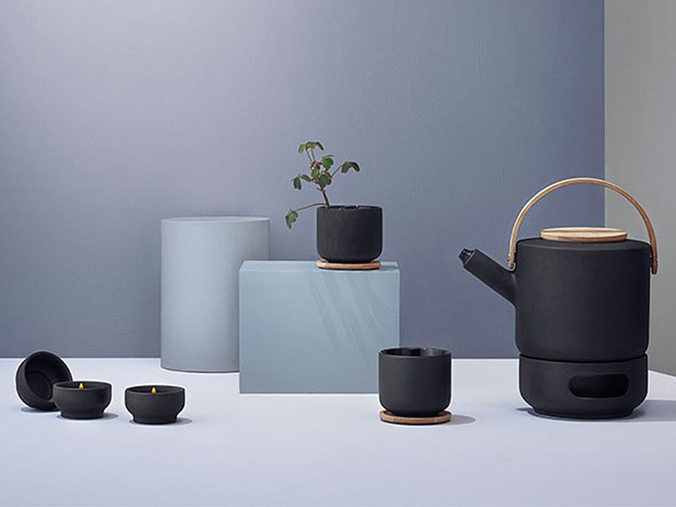 Stelton mit Teeservice