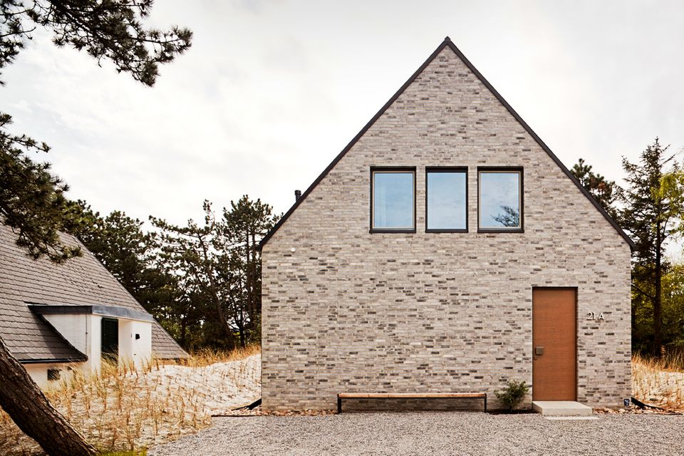 Satteldach; Klinker; Dünenlandschaft; Architektenhaus; St.-Peter-Ording