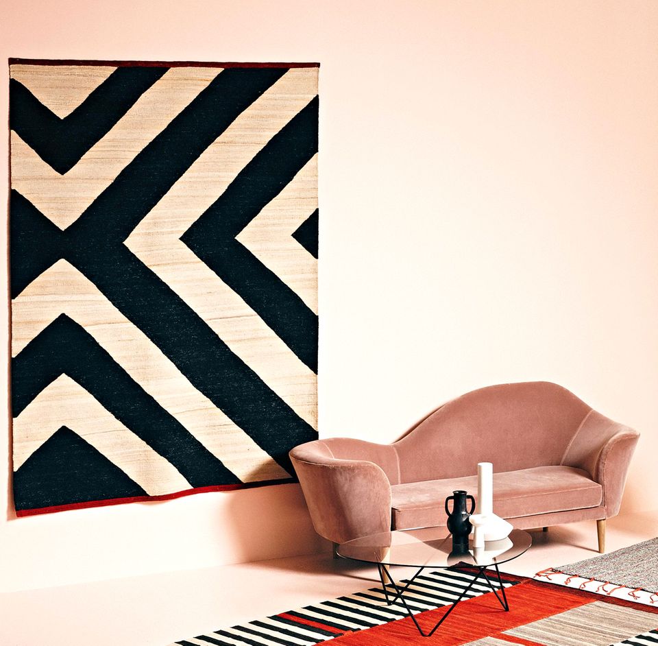 Modern: Wandteppich "Mélange Zoom" von Nanimarquina - Bild 3 - [SCHÖNER