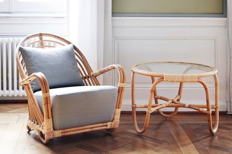 Sessel und Tisch "Charlottenburg", Sika-Design