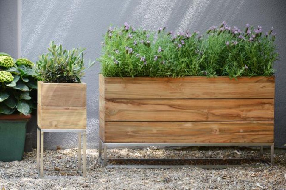 blumenkasten aus eternit CUBO Pflanzbehälter - robust, vielseitig, stilvoll main image 0