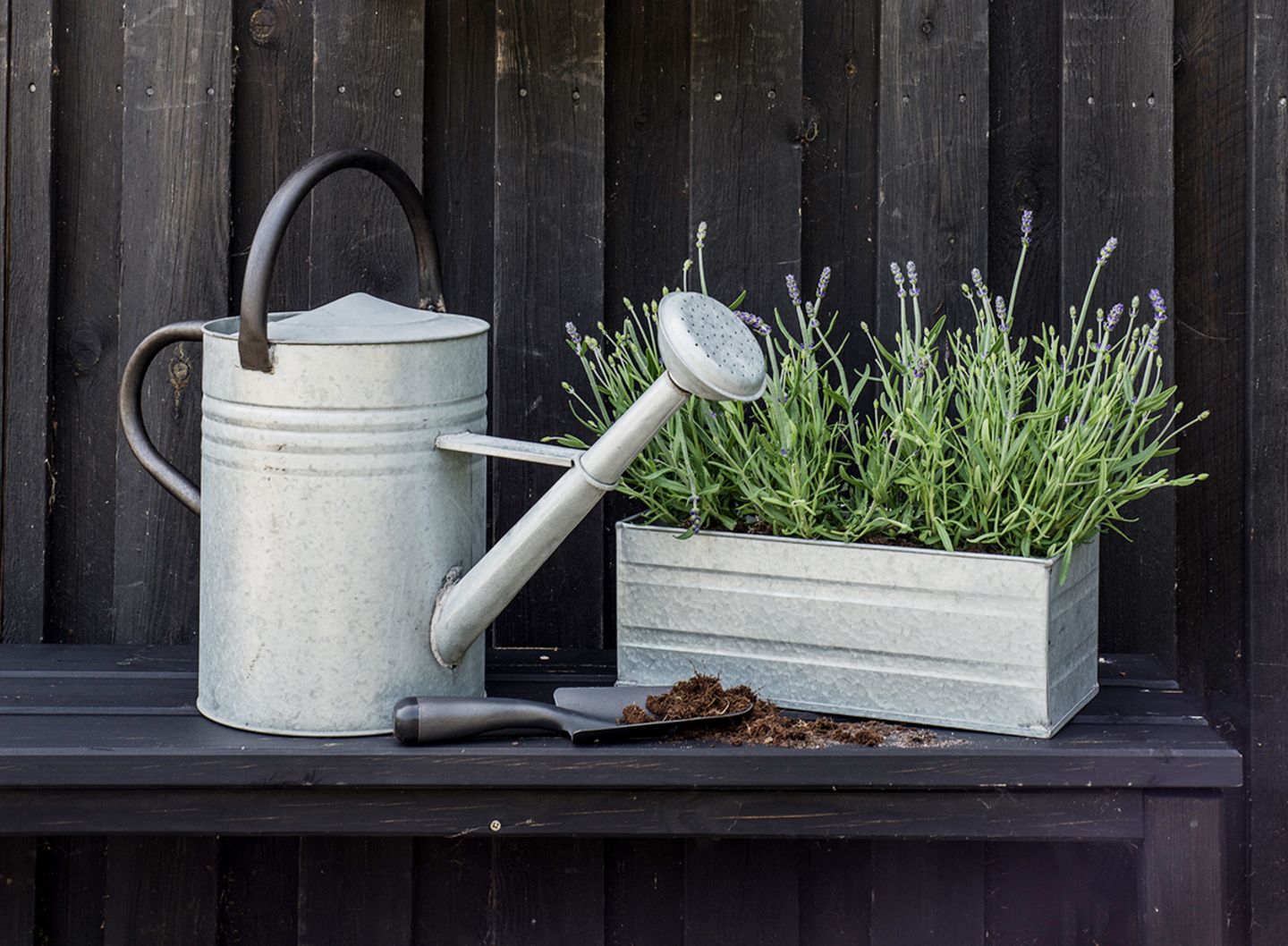 Rustikal: Metall-Blumenkasten von Ib Laursen - [SCHNER WOHNEN]