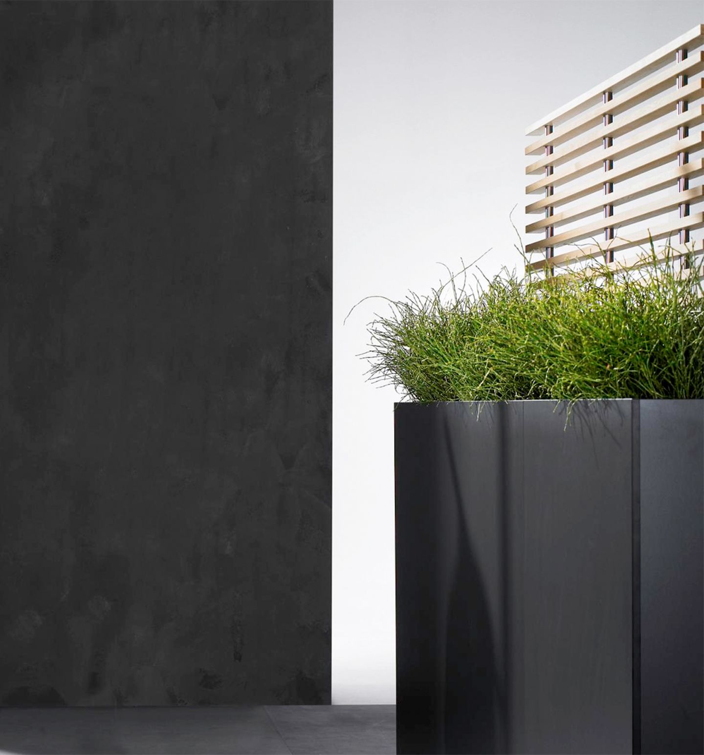 Mit Sichtschutz: Blumenkasten "Sotomon" von Conmoto - [SCHNER WOHNEN]