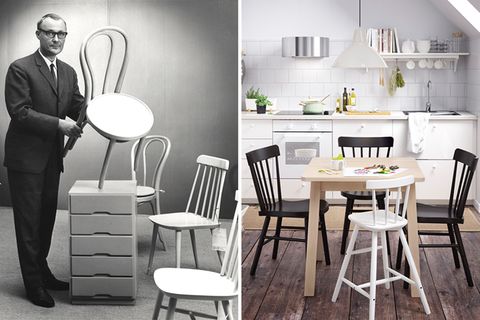 Ikea damals und heute Stuhl Norraryd