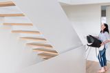 Haus des Jahres 2016: Minimalistisches Satteldachhaus -  Treppenhaus