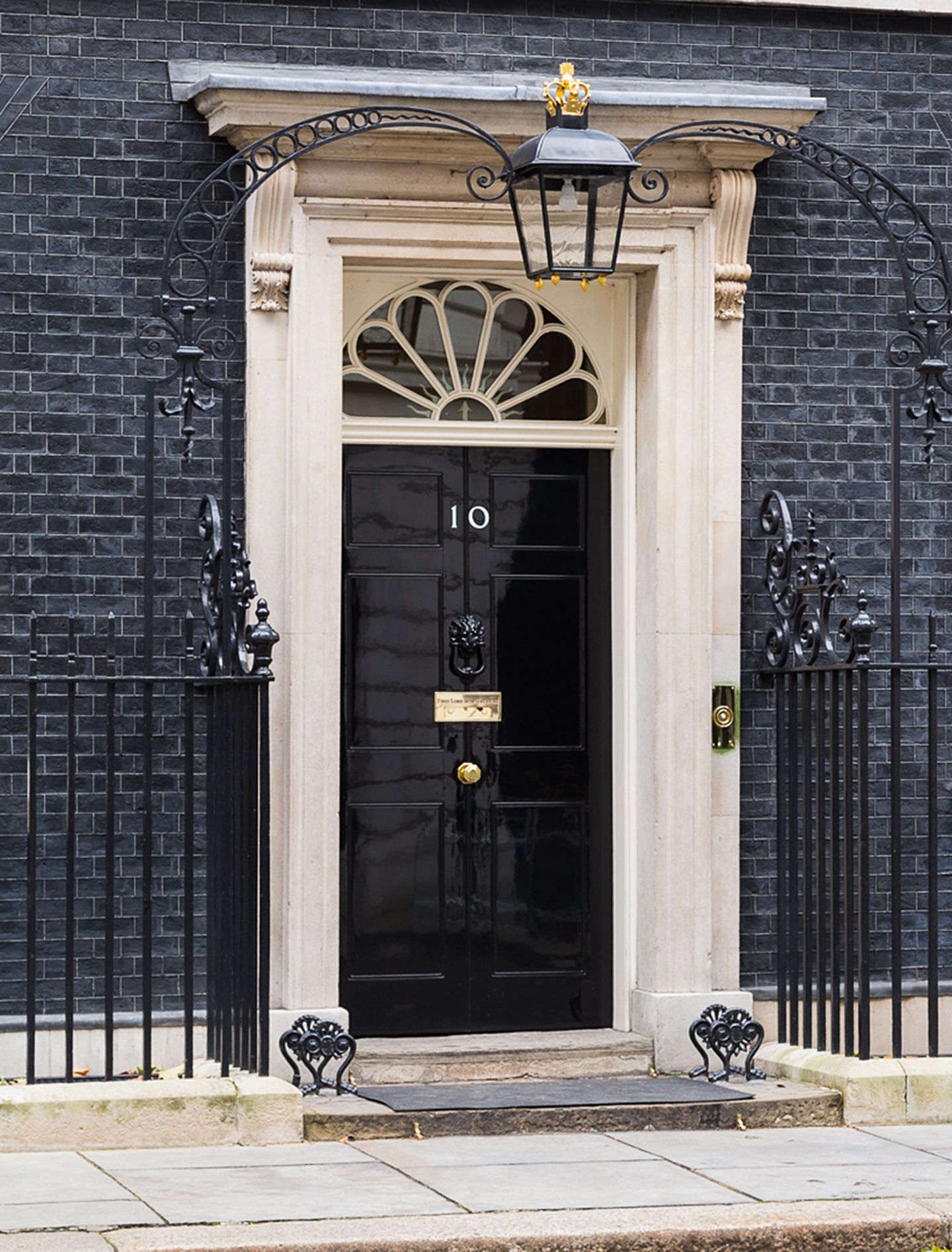 Haustür 10 Downing Street