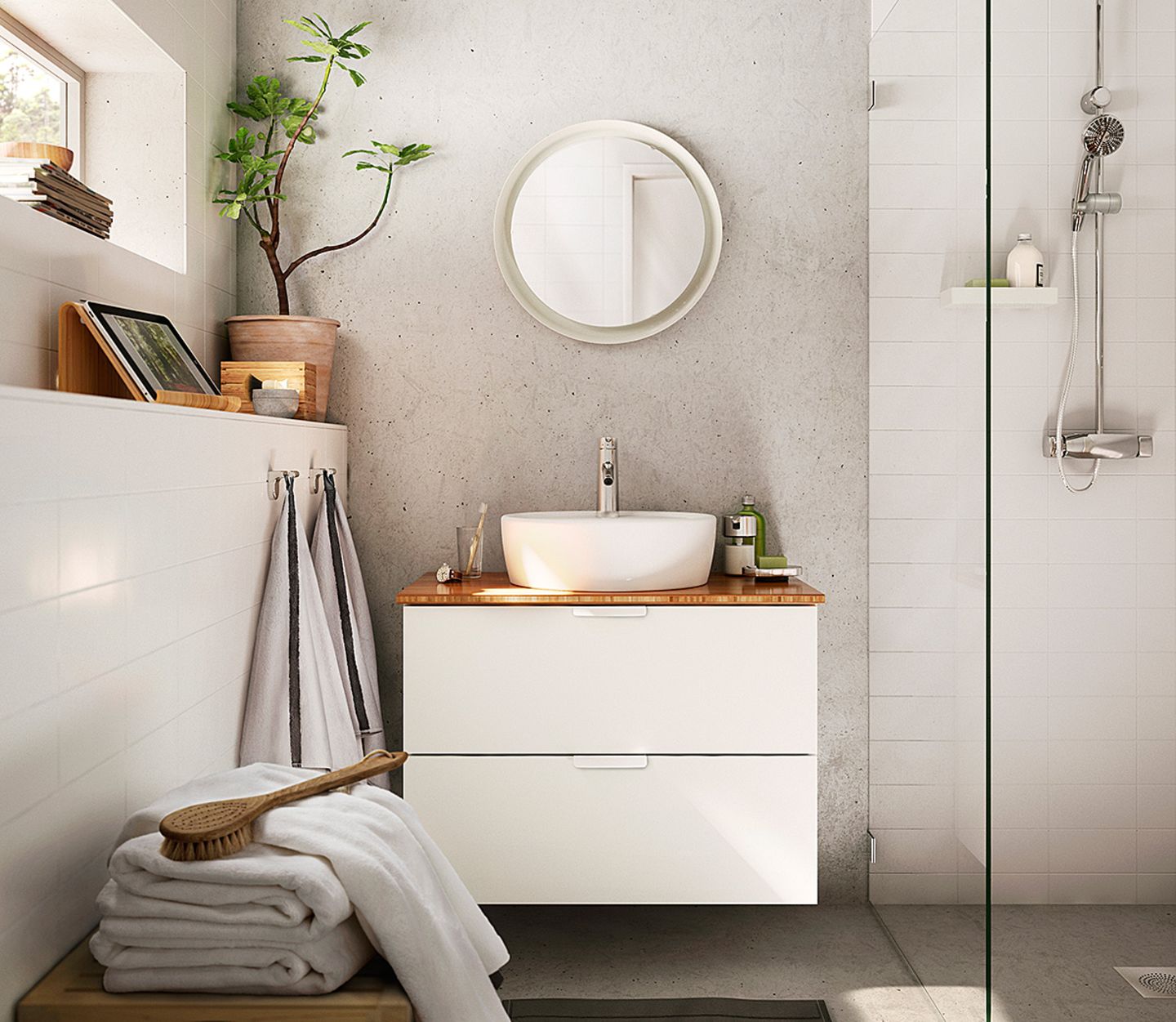 Badezimmerspiegel "Storjorm" von Ikea