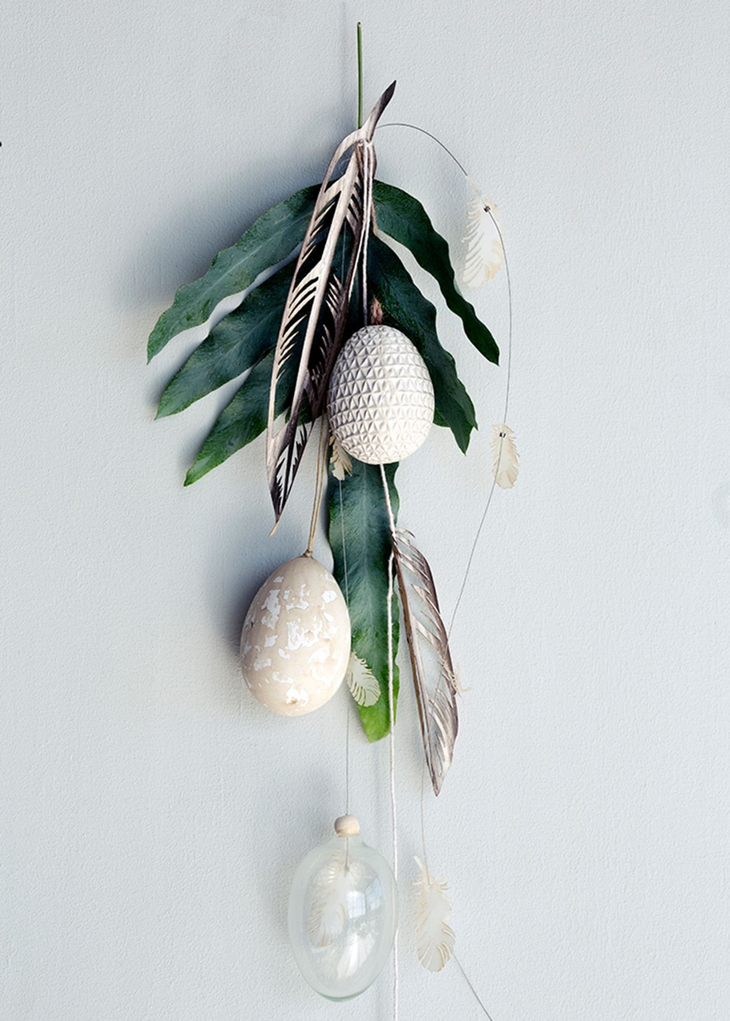 Österlicher Wandschmuck im Boho-Style