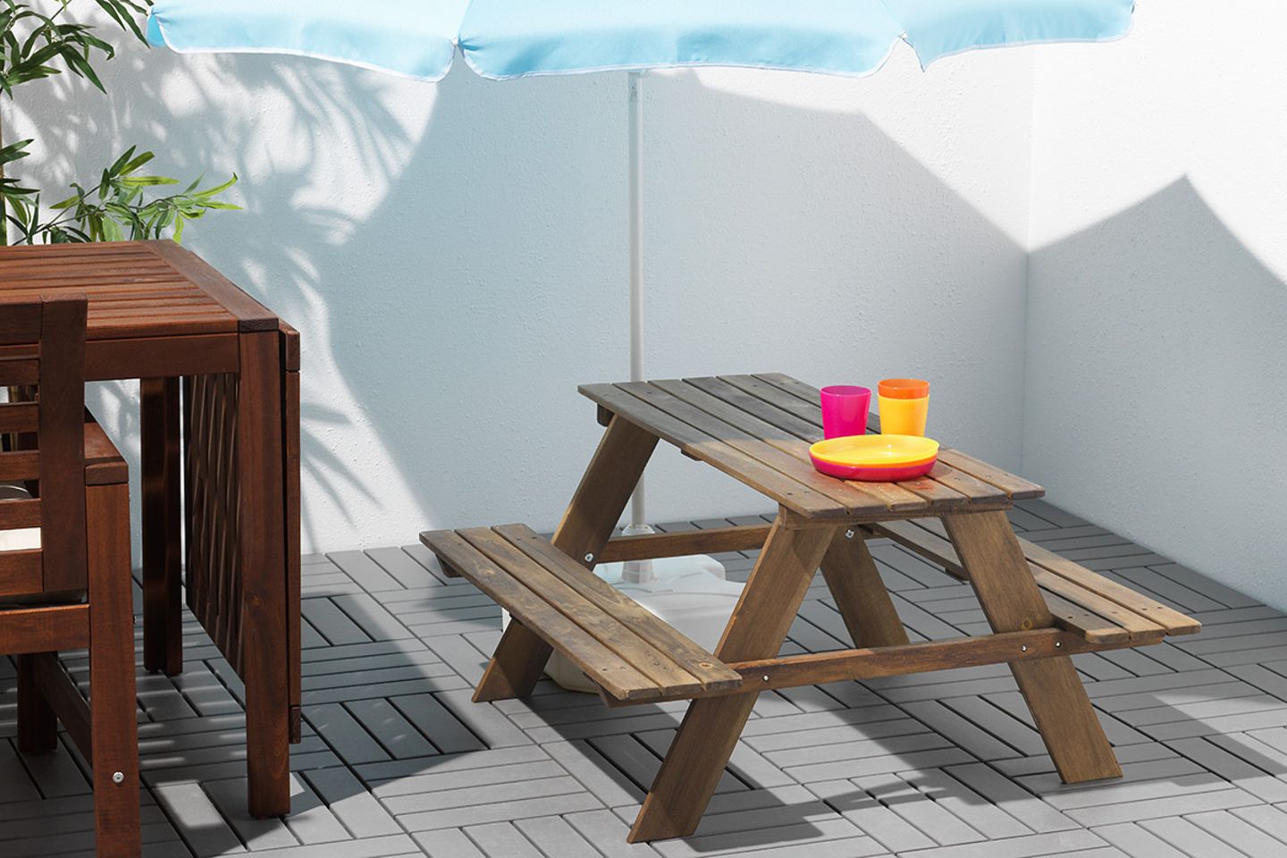 Miniatur: Picknicktisch "Res" fr Kinder von Ikea - Bild 2 - [SCHNER  WOHNEN]