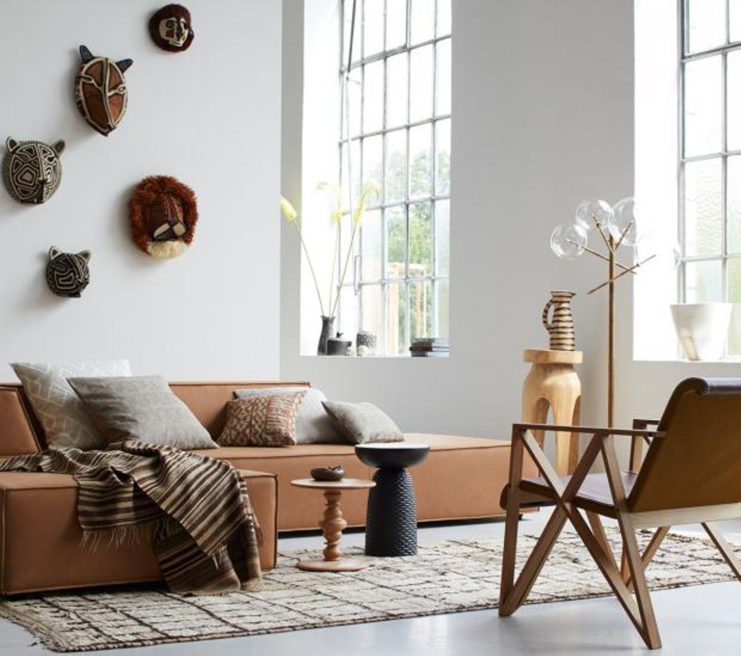 Möbel und Accessoires im Ethno-Stil