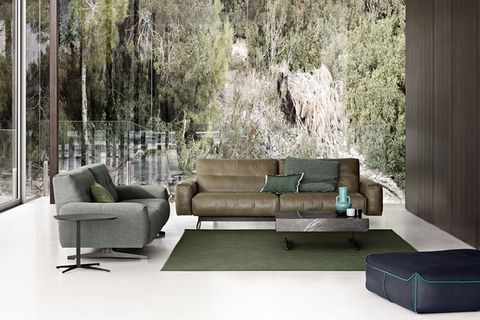 Das Ledersofa reinigen, pflegen & schöne Modelle - [SCHÖNER WOHNEN]