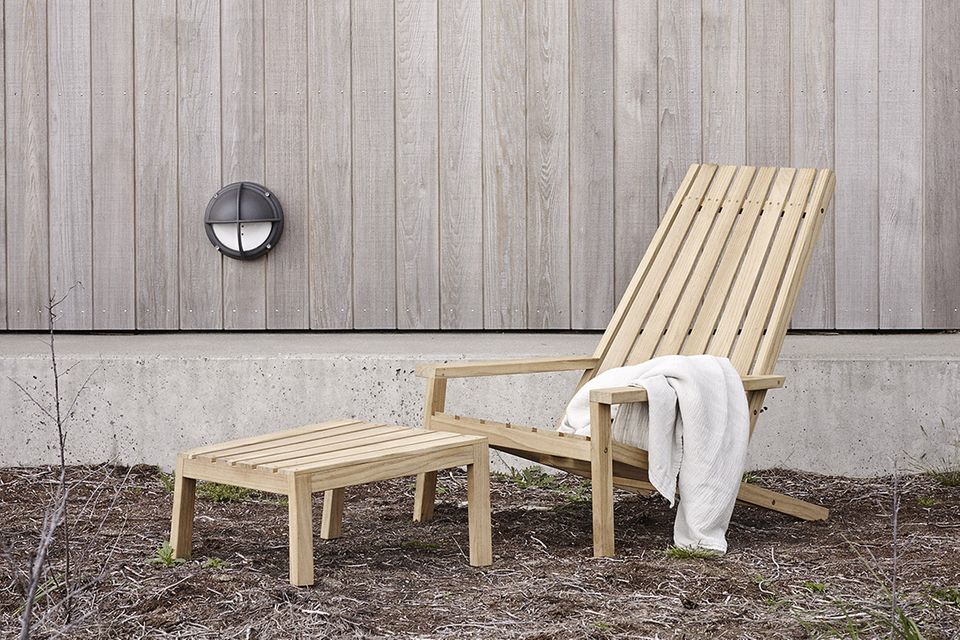 Liegestuhl "Between Lines Deck Chair" von Skagerak - Bild 3 - [SCHÖNER