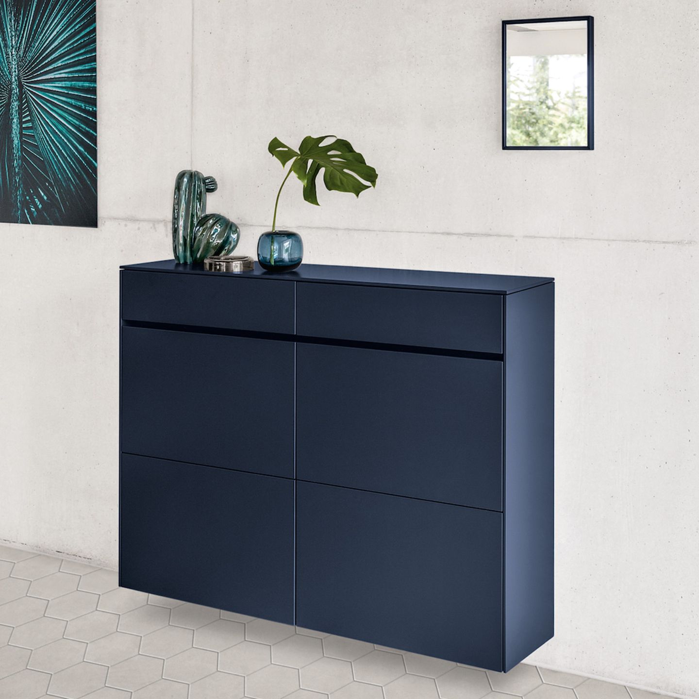 Platzsparender Schuhschrank