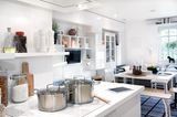 Die Küche des "Green Living Space"
