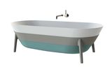 Minimalistische Badewanne "Tricolore" von Kaldewei