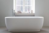 Schlichte Eleganz: Badewanne "Luv" von Duravit