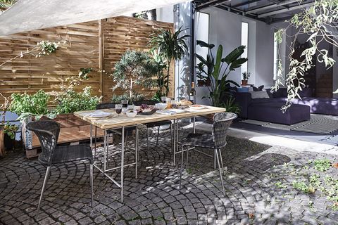 Robuster und einfacher Sichtschutzzaun für die Terrasse [SCHÖNER WOHNEN]