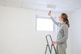 Tipps für Wände weiß streichen - Decke nicht vergessen
