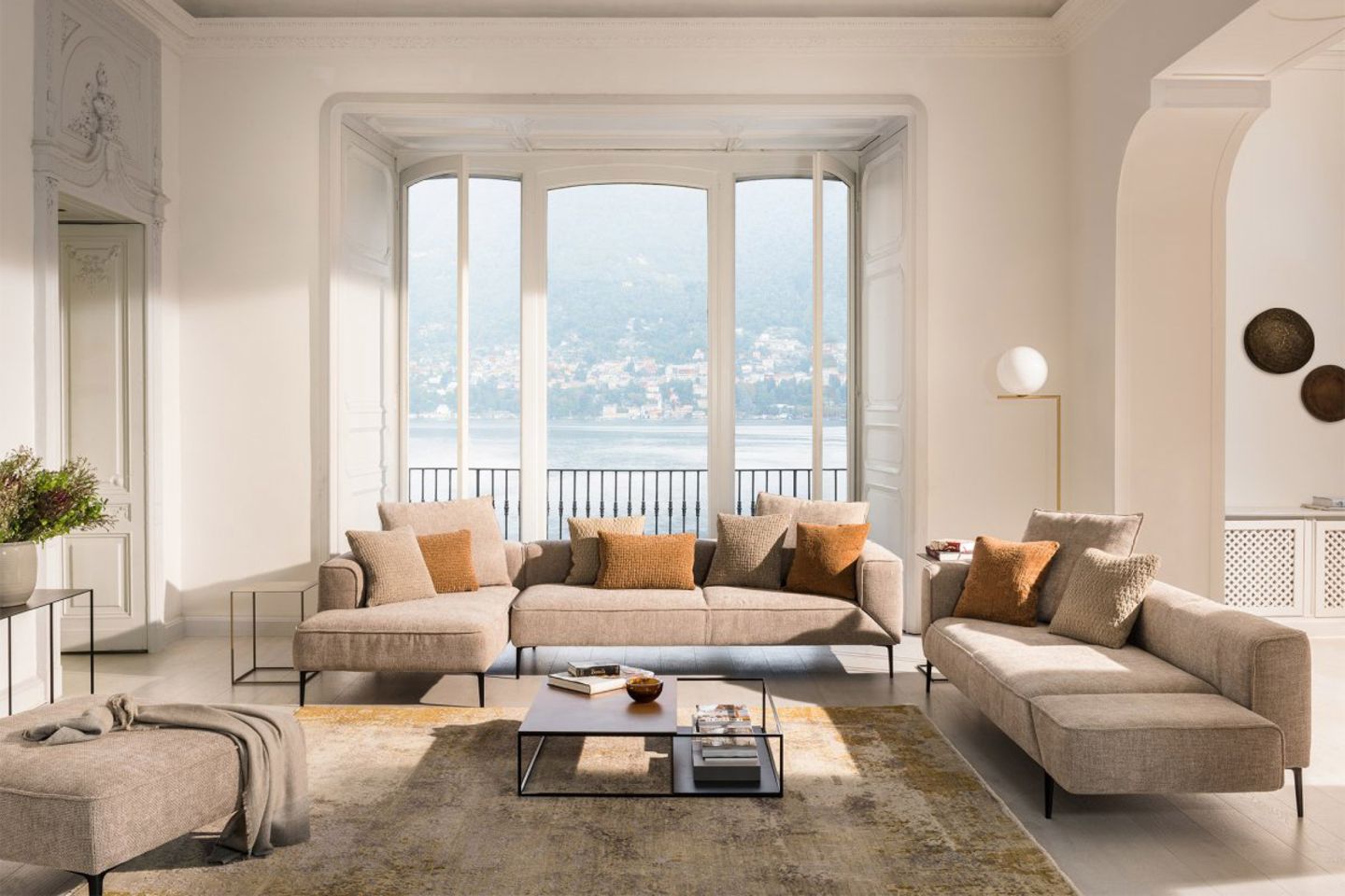 Wohnzimmer in Beige – gemütliche Ideen & Tipps