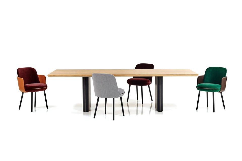 Tisch und Stuhl "Merwyn" von Wittmann