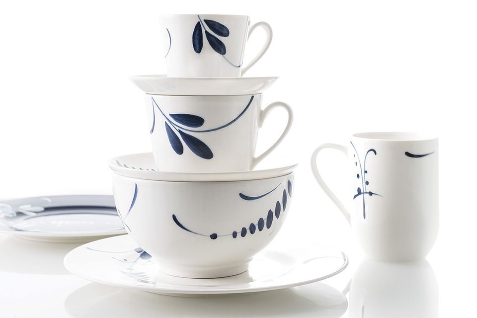 Geschirr "Vieux Luxembourg Brindille" von Villeroy & Boch Geschirrserie "Vieux Luxembourg Brindille" von Villeroy & Boch