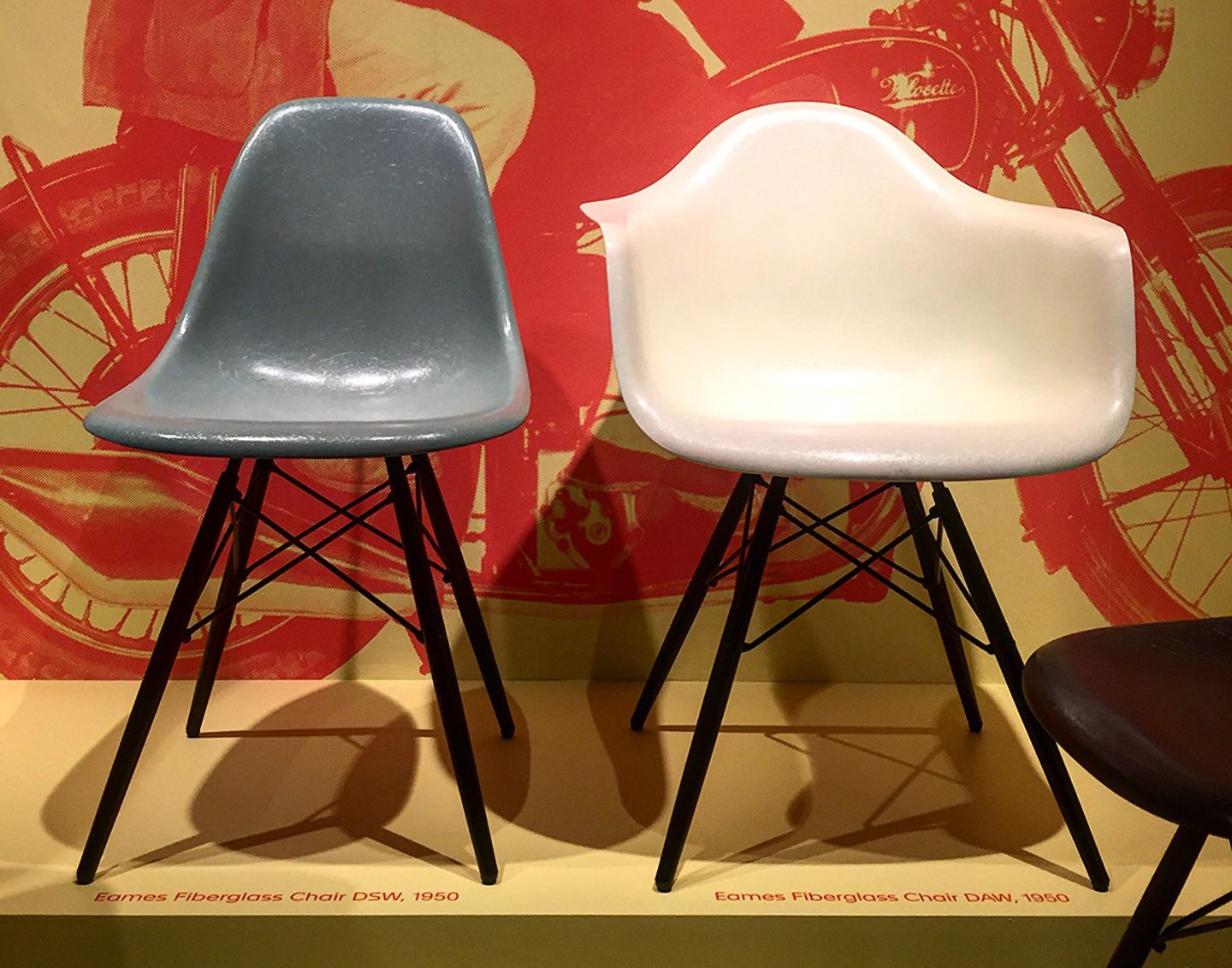 Vitras Eames Chairs in Fiberglas