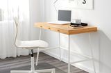 Schreibtisch "Lilläsen" aus Bambus von Ikea