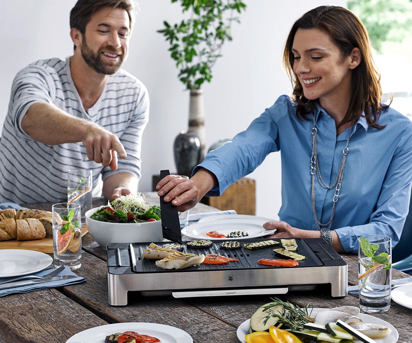 Immer bereit: Tisch-Elektrogrill 
