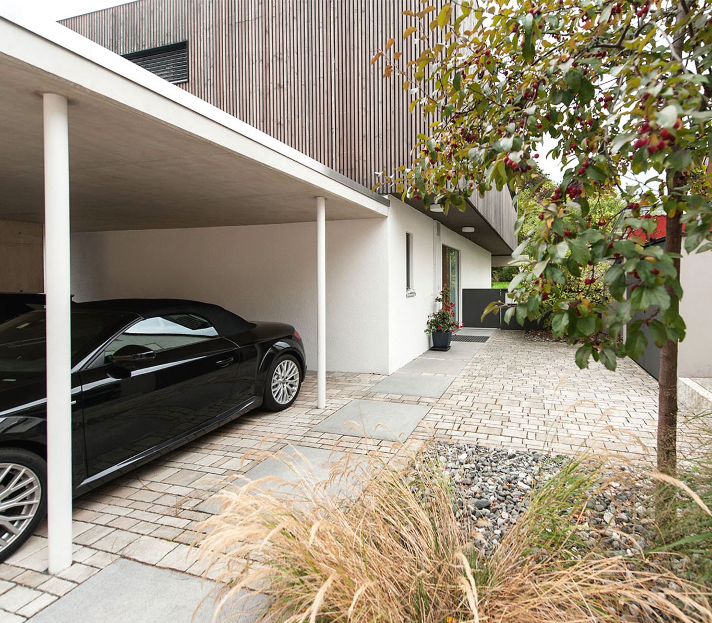 Villa in Nürnberg - Grimm Architekten: Eingang