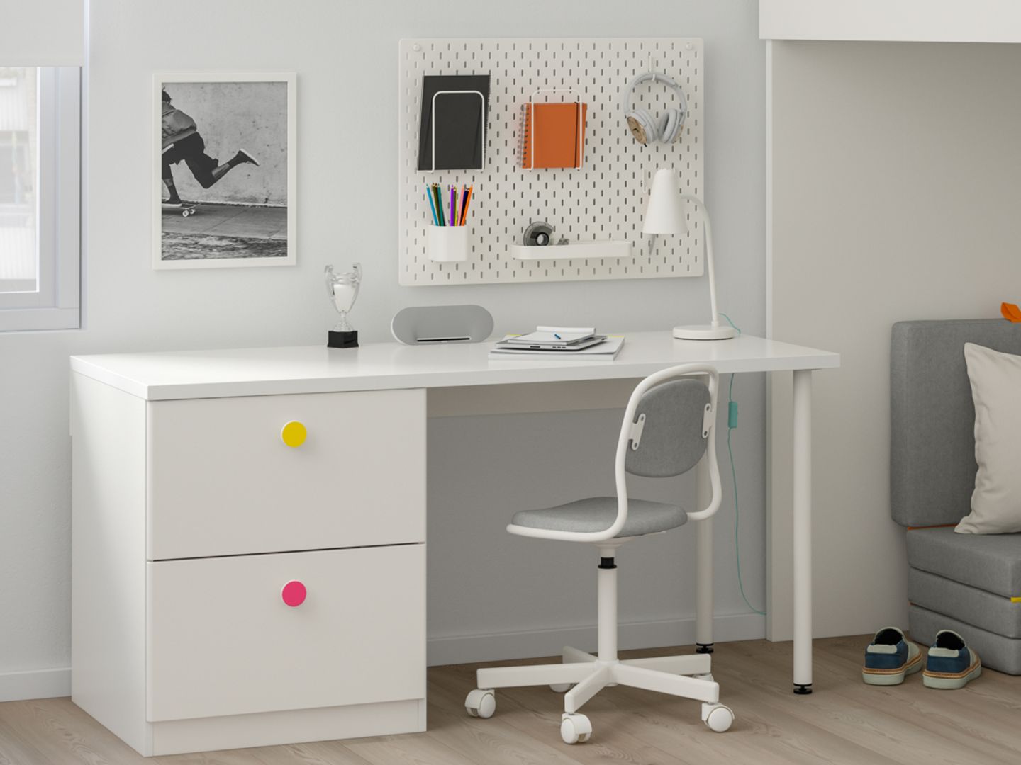 Drehbarer Schreibtischstuhl von Ikea