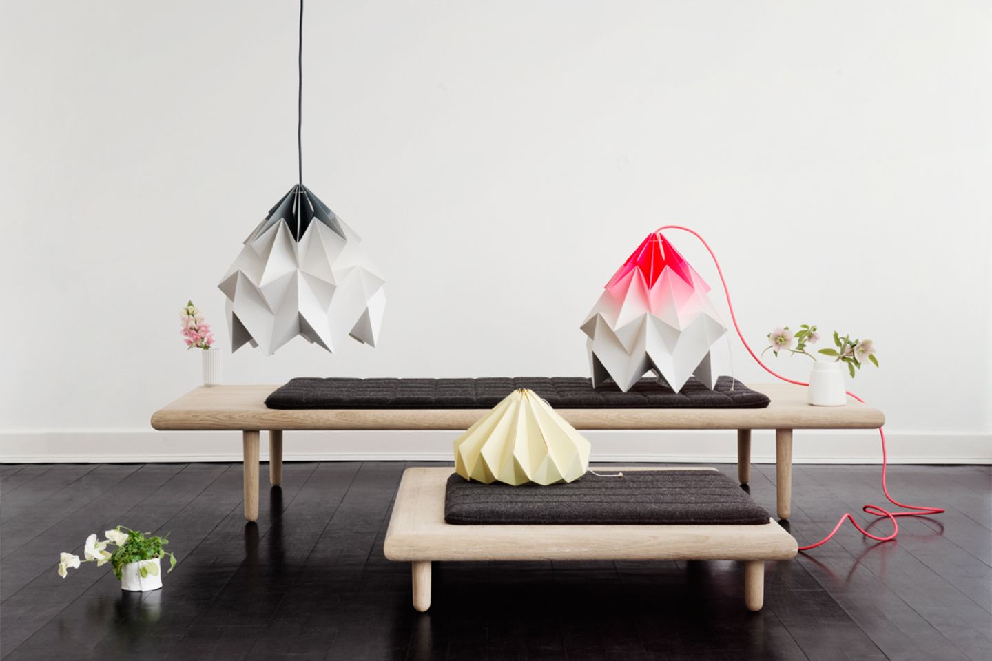 Origami-Leuchte des niederländischen Studios Shnowpuppe
