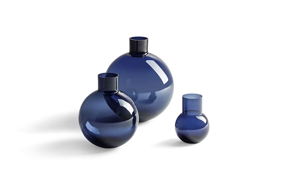 Vasen "Blue Pallo" von Poltrona Frau