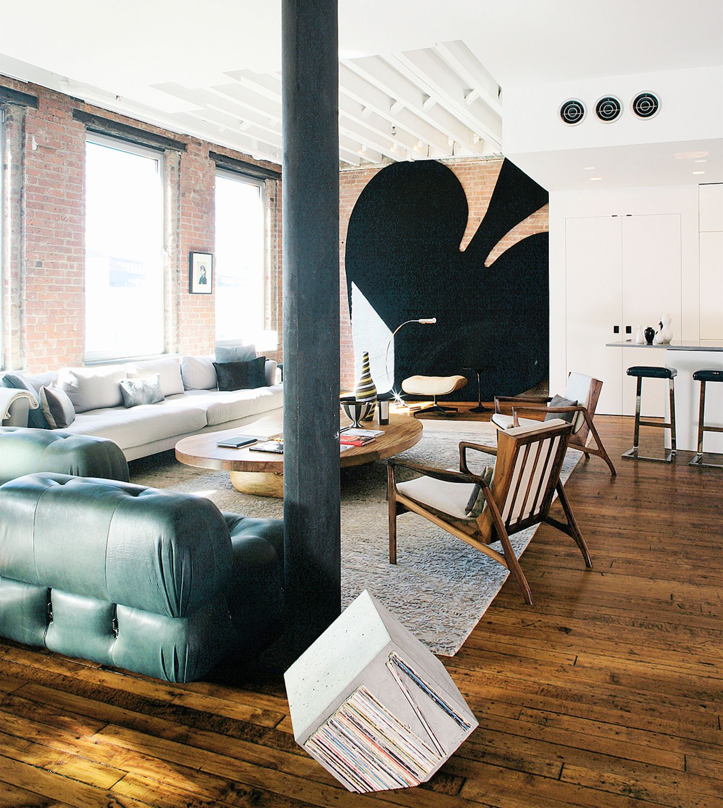 industrial style im wohnzimmer – lässig & minimalistisch