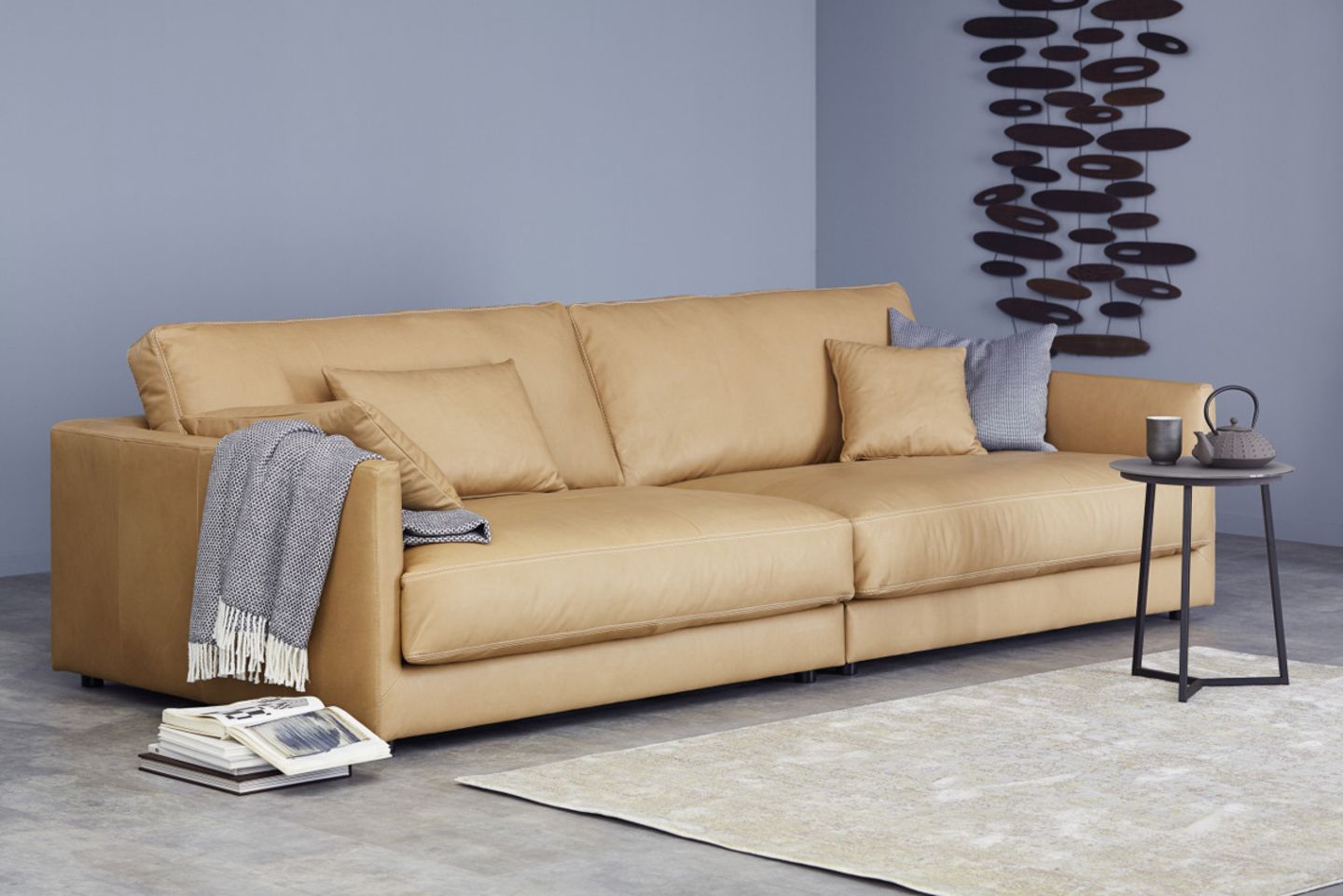 Big Sofa in Leder