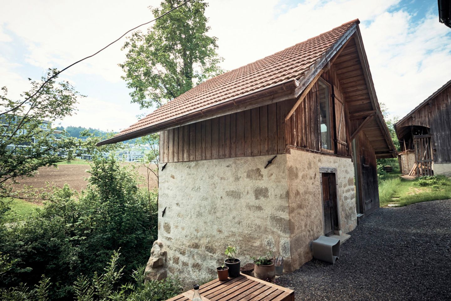 Ein Waschhaus als Atelier