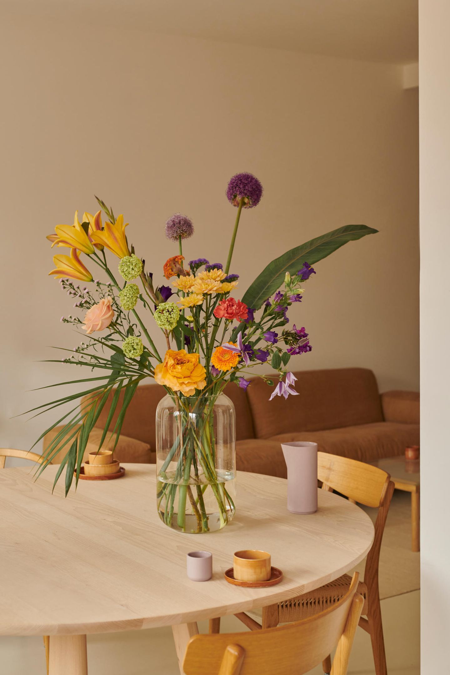 Das perfekte Blumen-Arrangement