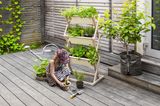 Klappbares Gartenbeet "Vertical Garden" von Urbanature
