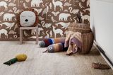 Weicher Teppich im Babyzimmer