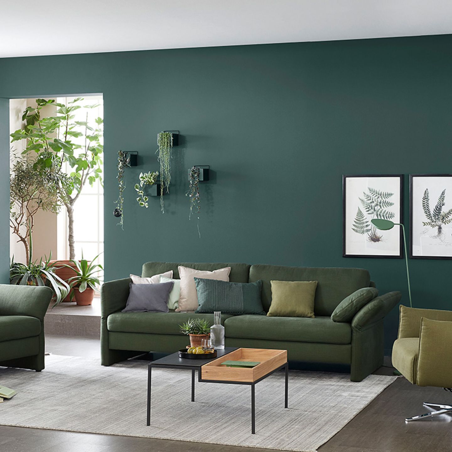 Das Wohnzimmer streichen: Ideen & Tipps