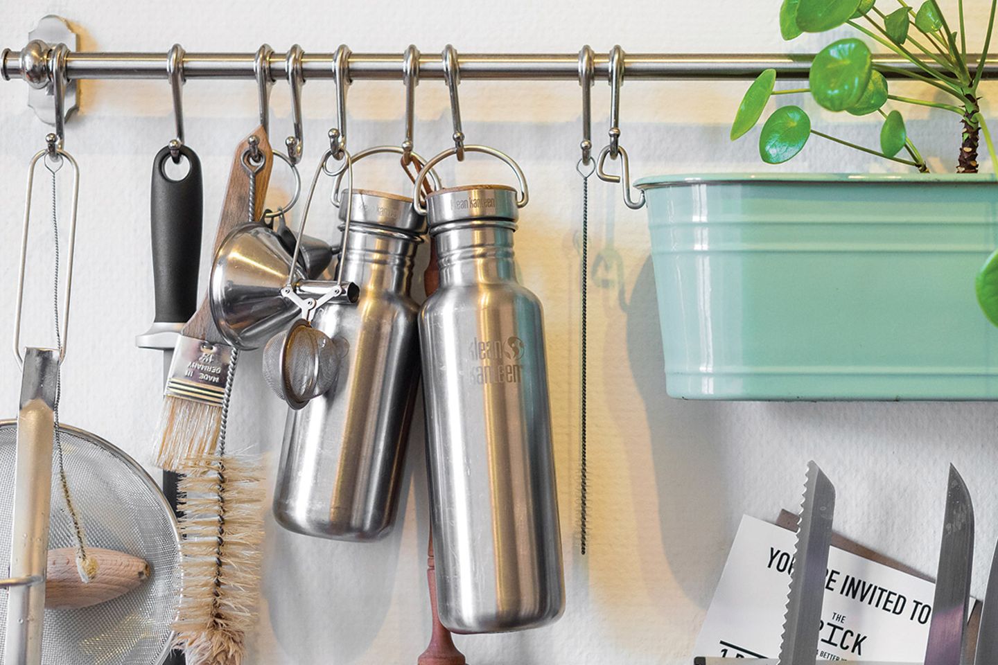 Plastik adé: Trinkflasche aus Edelstahl von Klean Kanteen