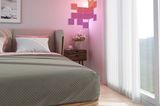 Smart Home im Schlafzimmer: LED-Kacheln "Canvas" von Nanoleaf