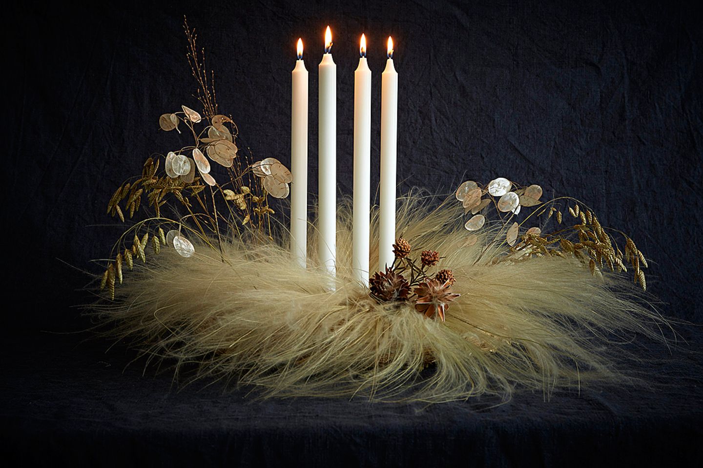 Ausgefallene Adventskränze